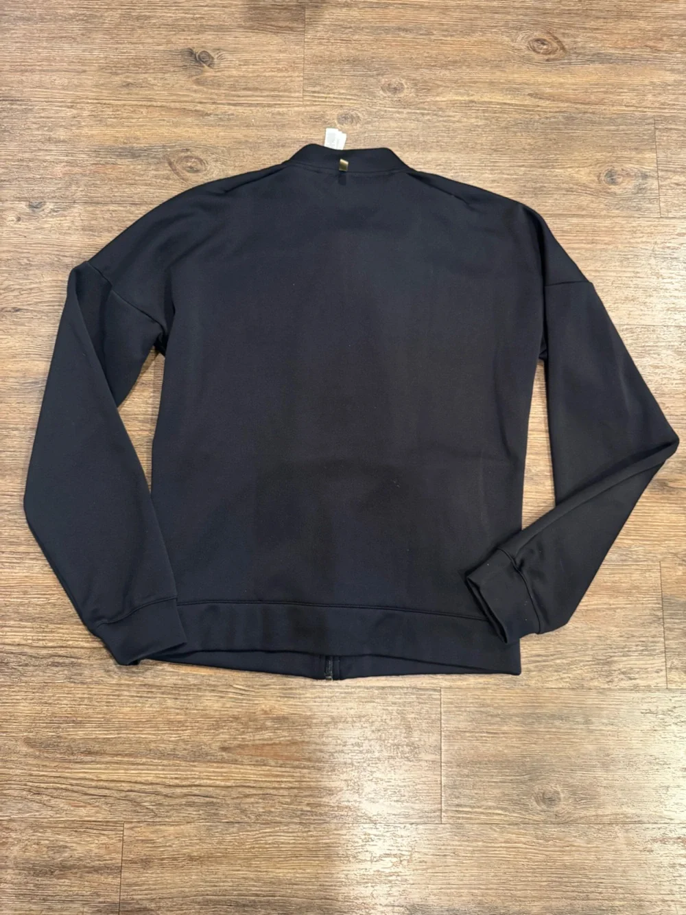 adidas Black Lightweight Full-Zip Jacket with LAFC Gold Logo